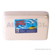 Губка для мытья автомобиля прямоугольная поролоновая 20x12x6 см.